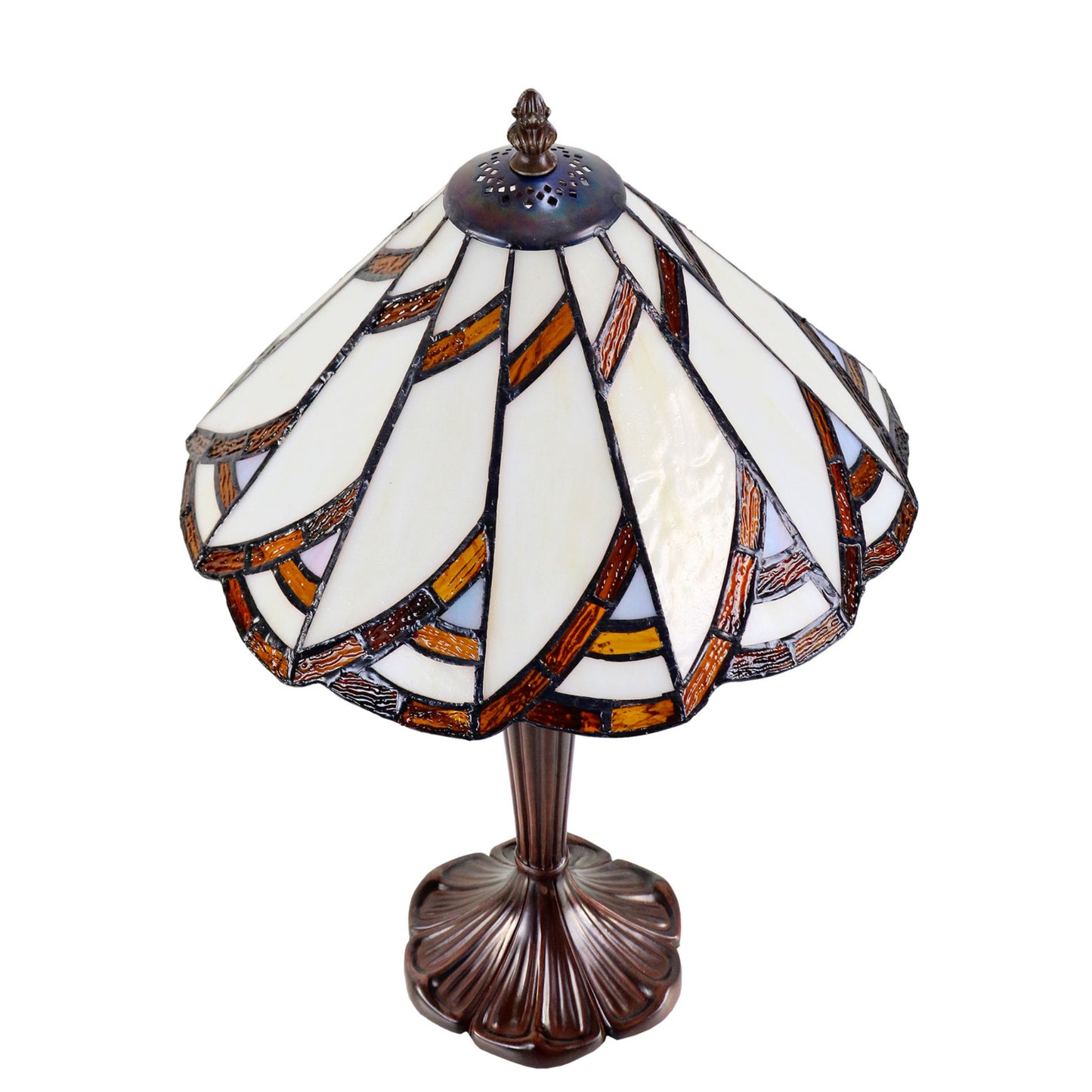Vermont Stained Glass Table Lamp Table Lamp G&G Bros