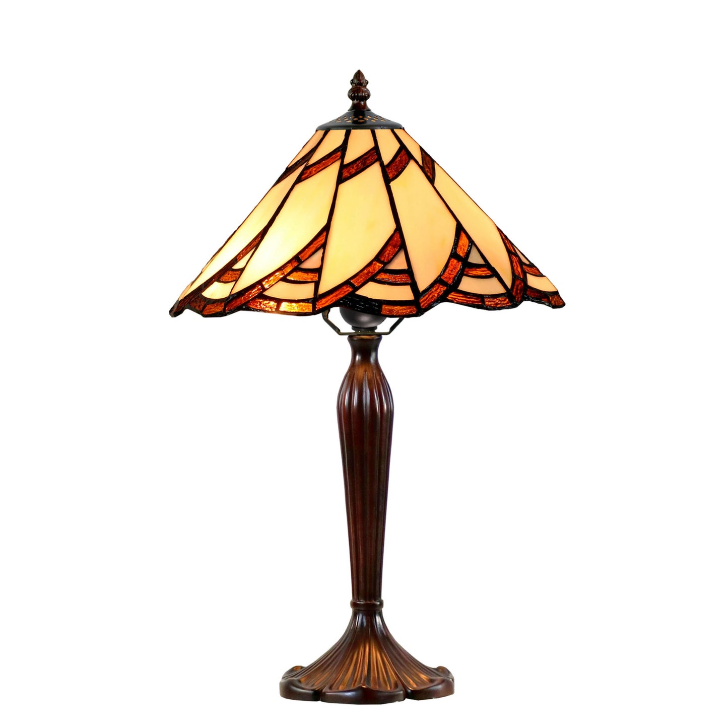 Vermont Stained Glass Table Lamp Table Lamp G&G Bros