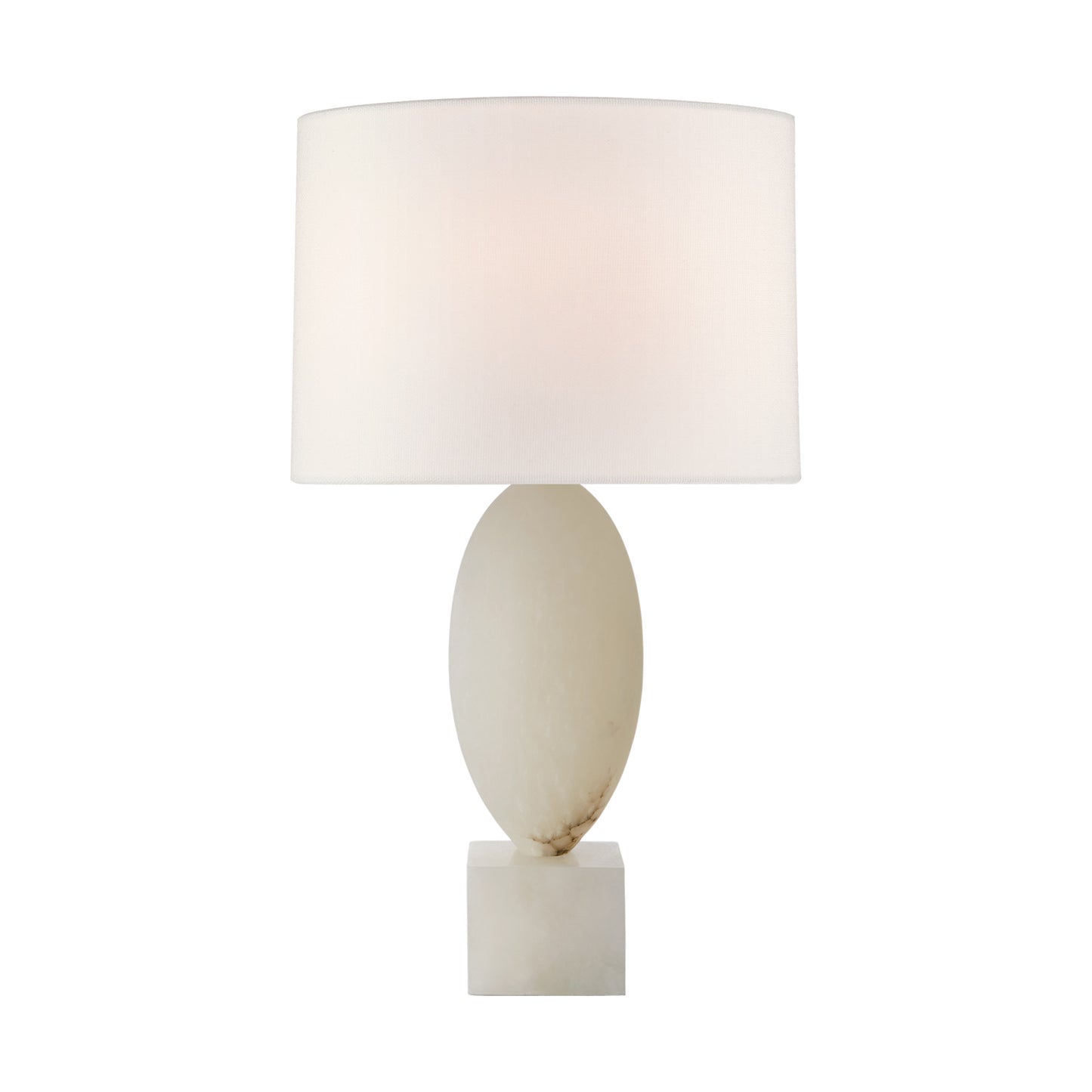 Julie Neill Versa Large Alabaster Linen Table Lamp Table Lamp Bloomingdales Lighting