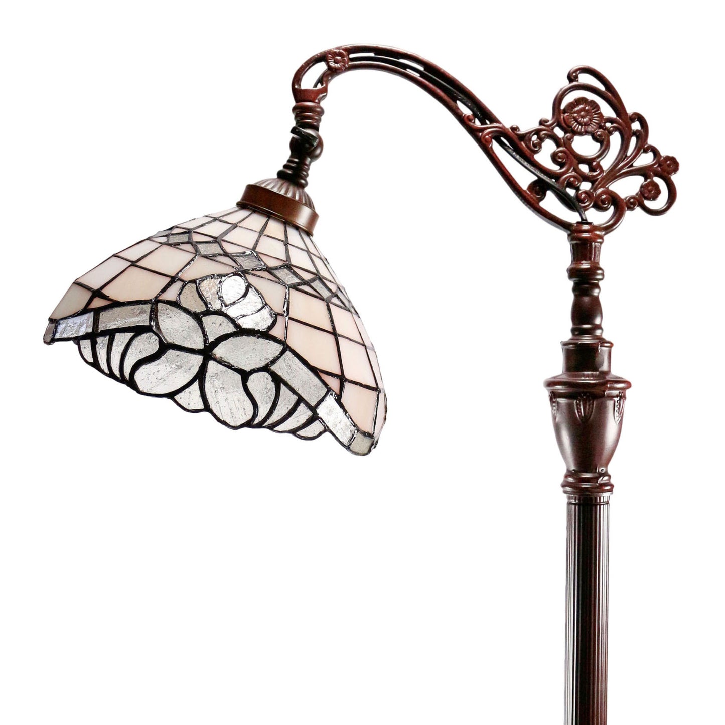 Vienna Edwardian Stained Glass Floor Lamp Floor Lamp G&G Bros