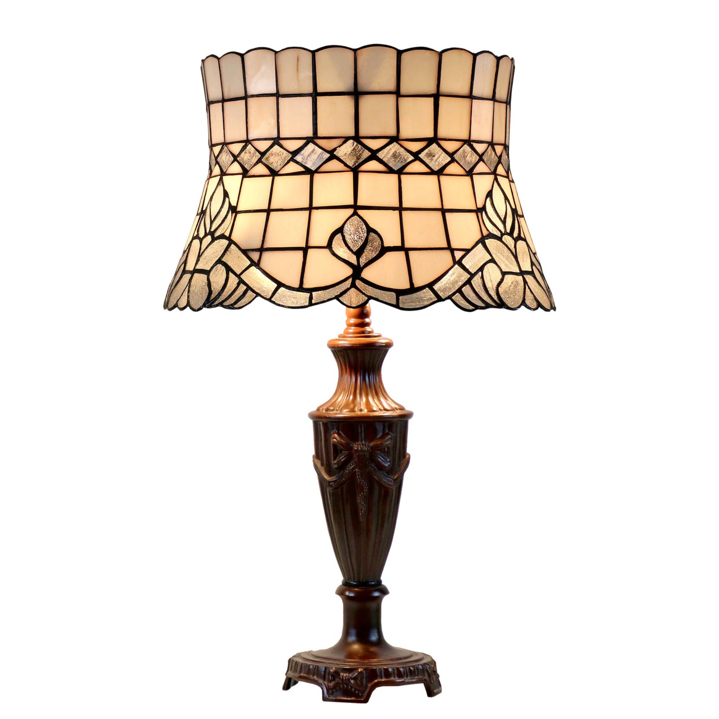 Vienna Empire Stained Glass Table Lamp Table Lamp G&G Bros