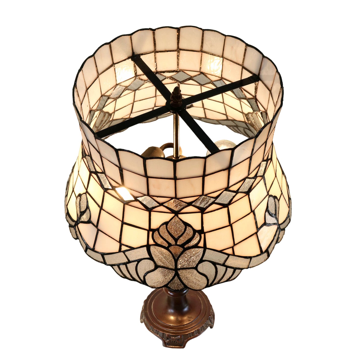 Vienna Empire Stained Glass Table Lamp Table Lamp G&G Bros