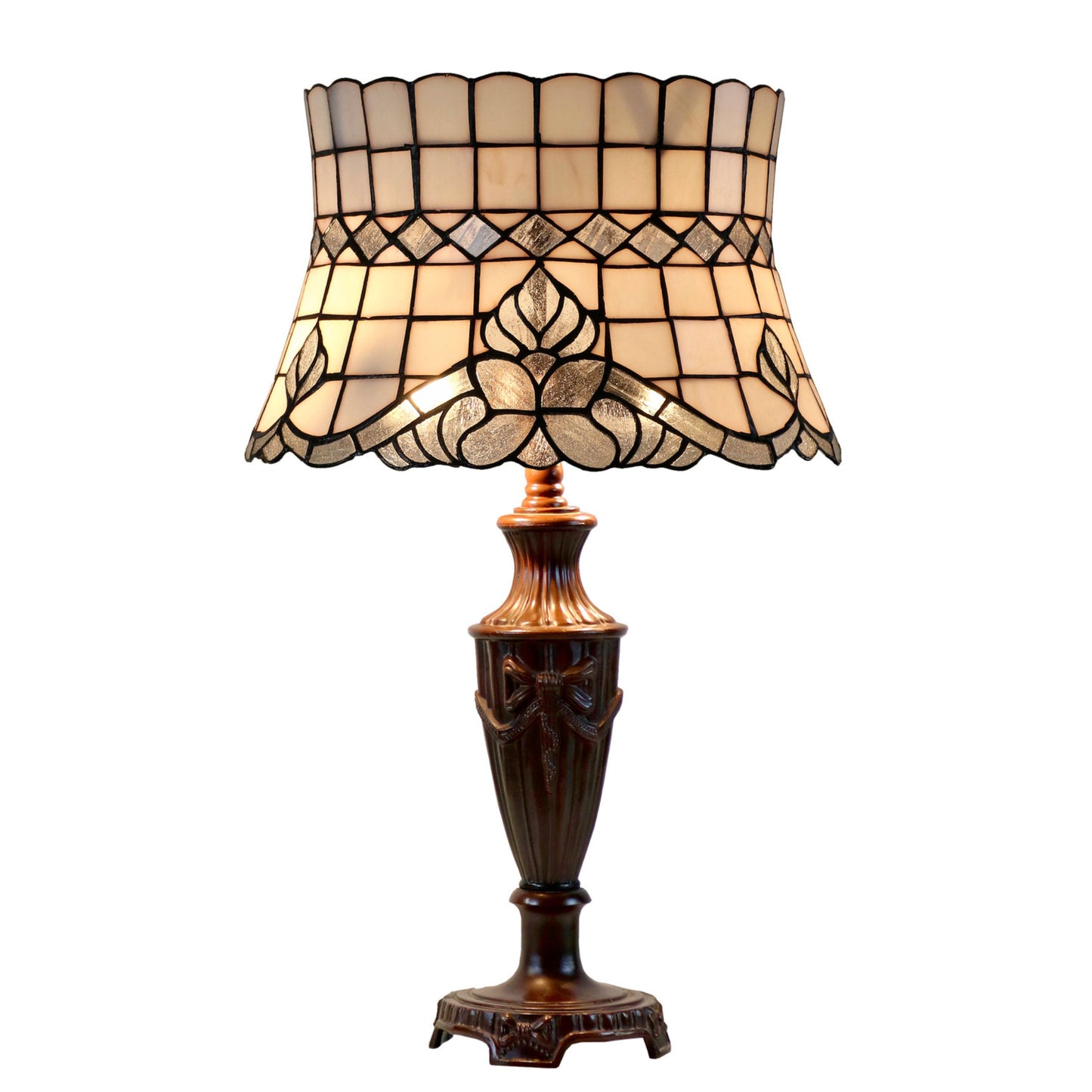Vienna Empire Stained Glass Table Lamp Table Lamp G&G Bros