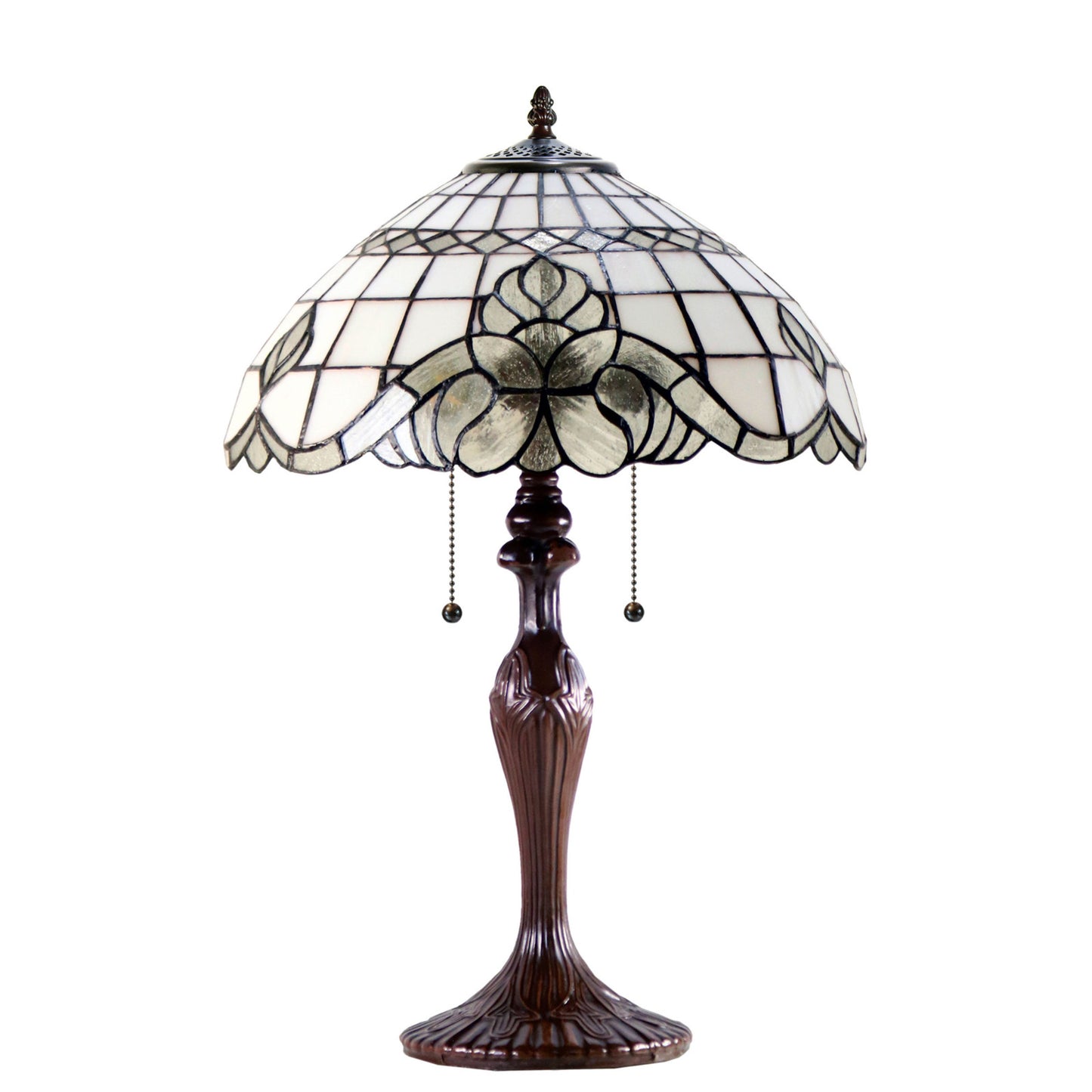 Vienna Stained Glass Table Lamp Table Lamp G&G Bros Large