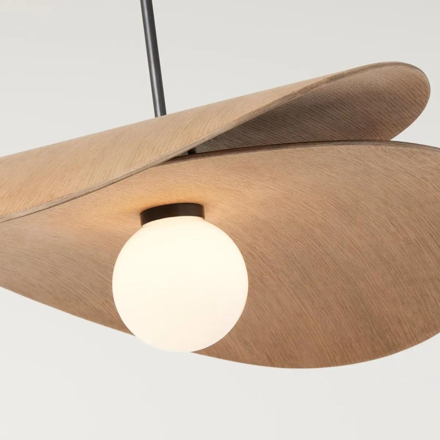 Windsor Smith Natural Oak Mahalo 32" Tiered Pendant Light Pendant Light Bloomingdales Lighting