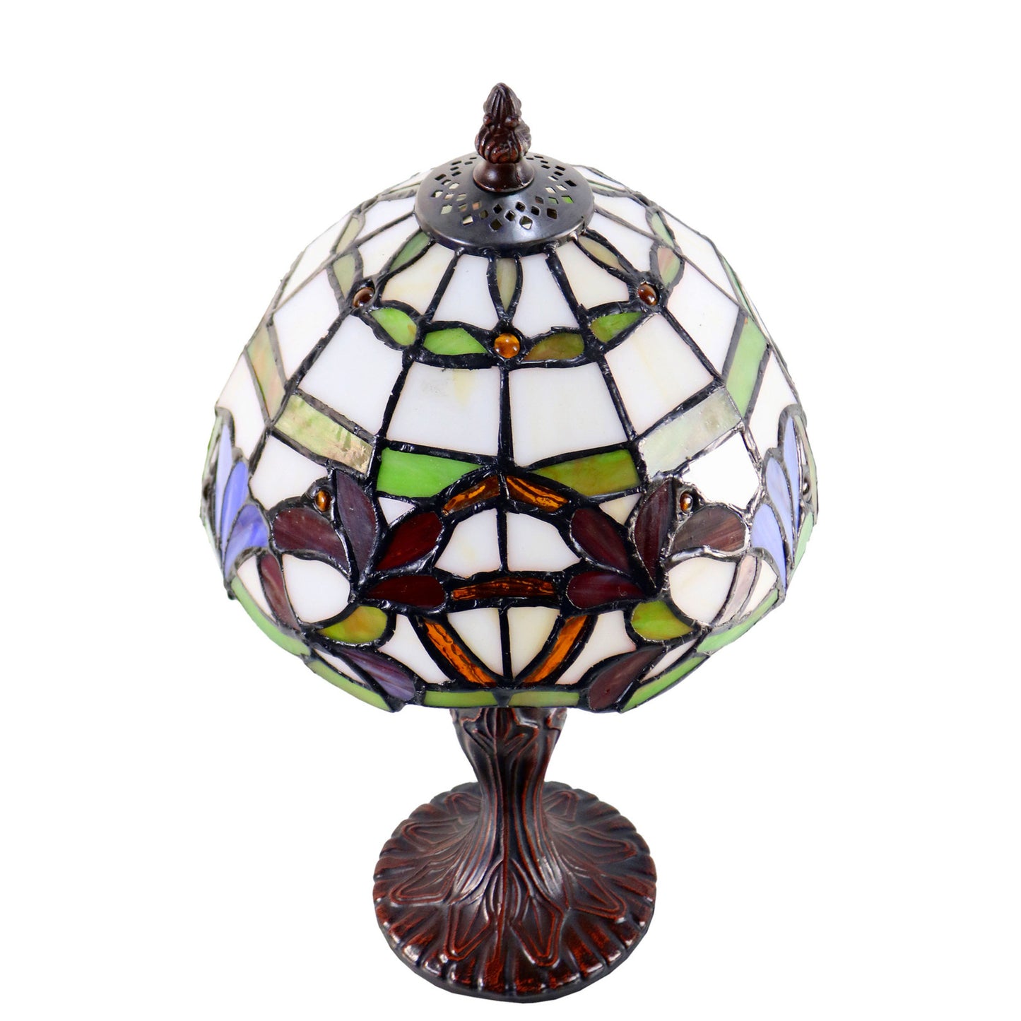Zeya Small Stained Glass Table Lamp Table Lamp G&G Bros