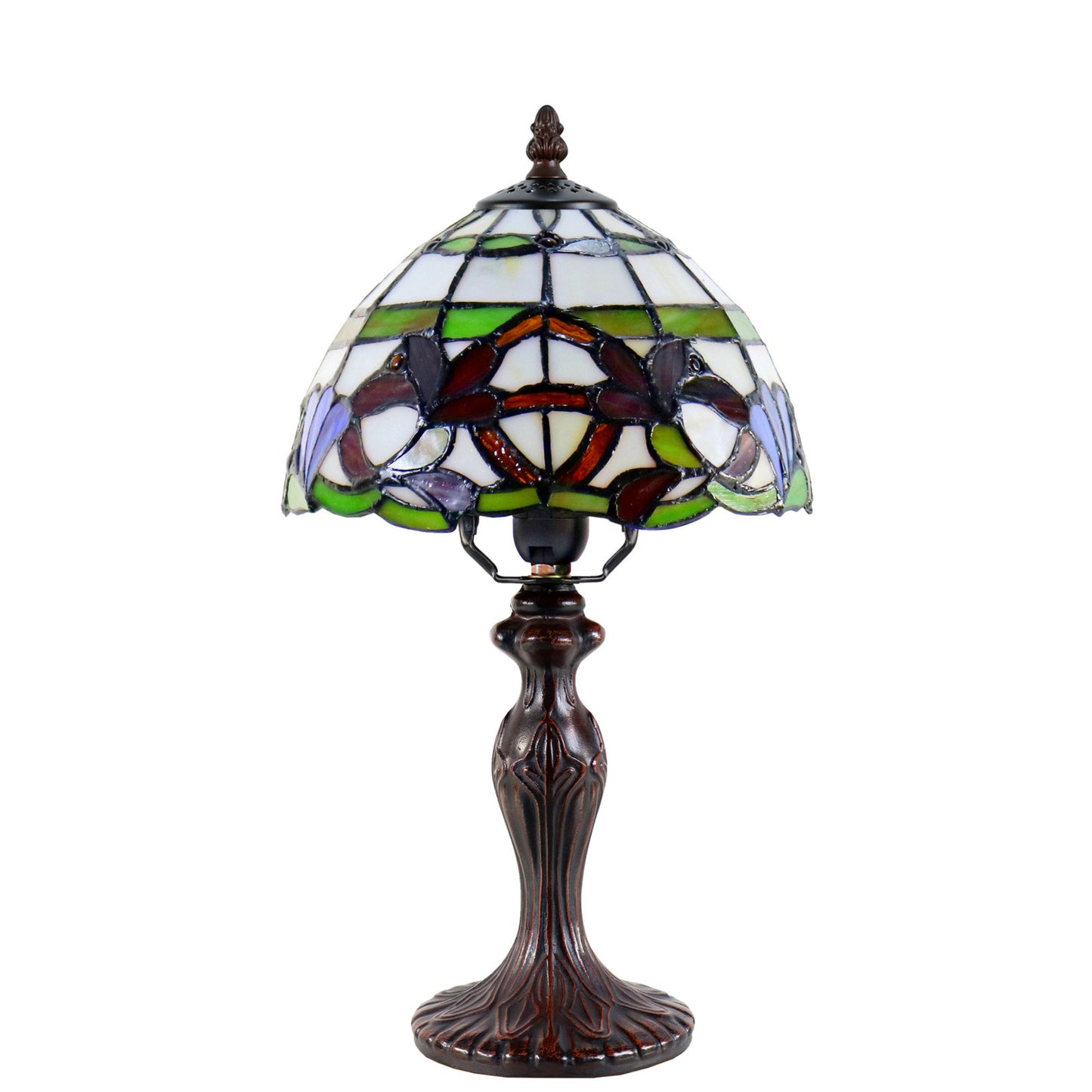 Zeya Small Stained Glass Table Lamp Table Lamp G&G Bros