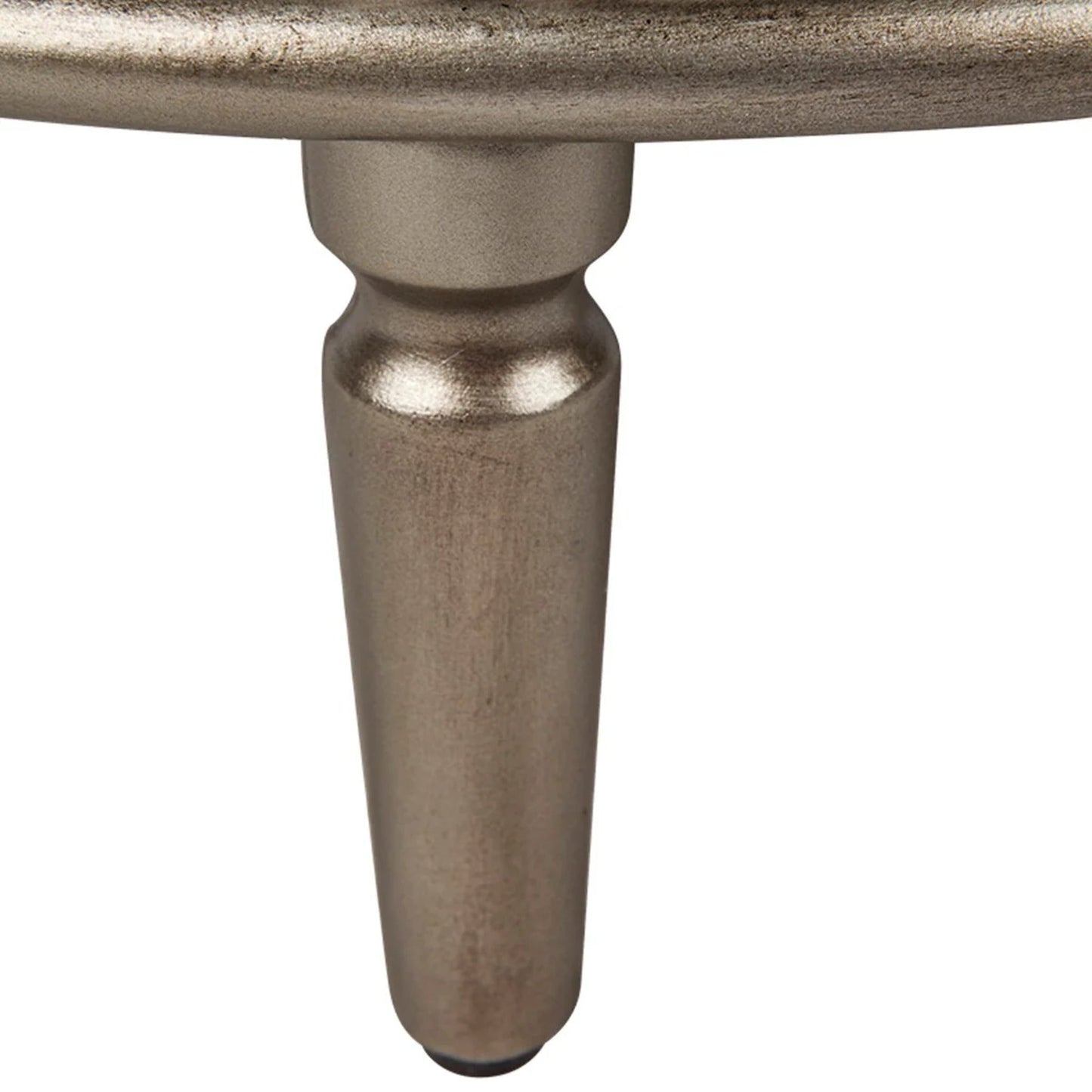 Arielle Oval Bedside Table - Antique Gold Bedside Table Cafe Lighting & Living