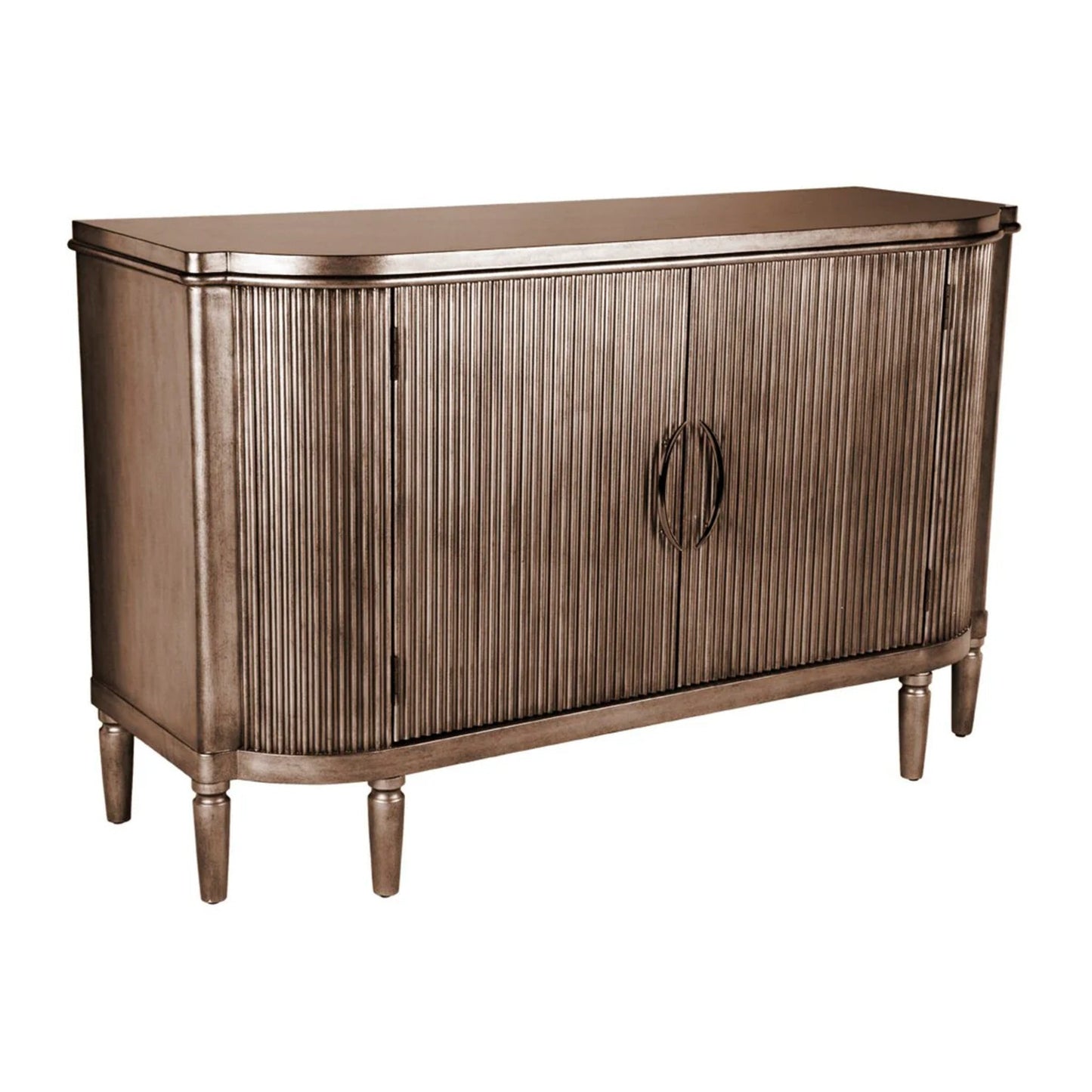 Arielle Ribbed Timber Buffet Table Buffet Table Cafe Lighting & Living