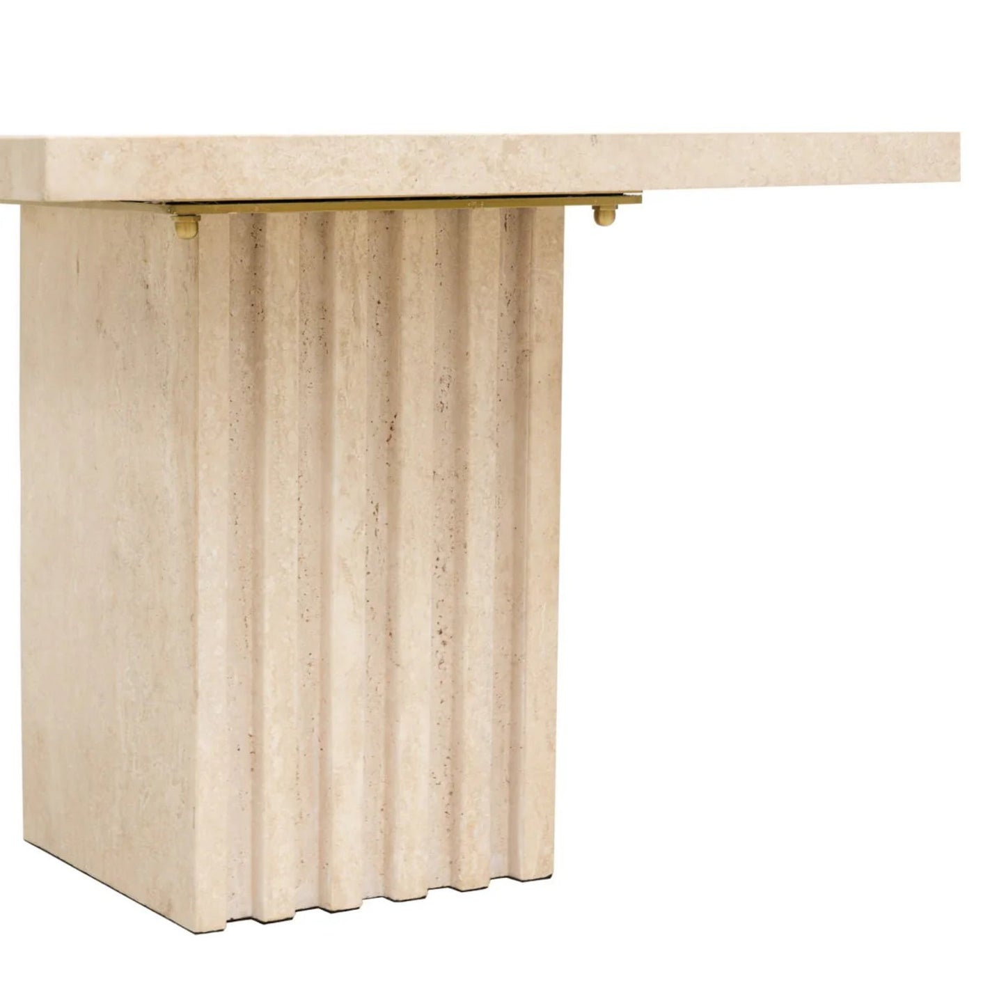 Atlas Travertine Large Coffee Table Coffee Table Cafe Lighting & Living