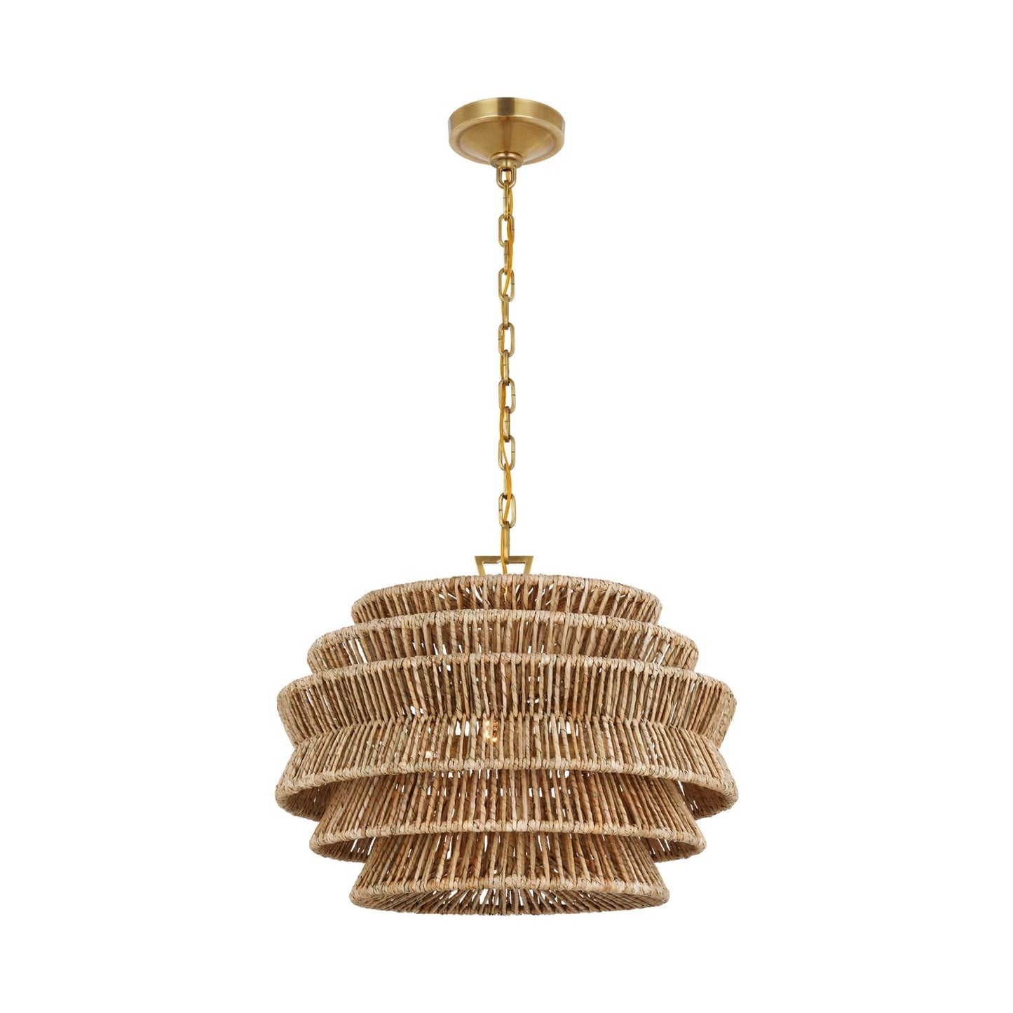 Chapman & Myers Antigua Medium Antique Brass Drum Chandelier Pendant Light Bloomingdales Lighting Small