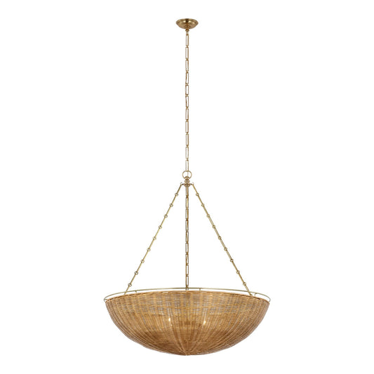 Chapman & Myers Clovis Medium Antique Brass Chandelier Pendant Light Bloomingdales Lighting Extra Large