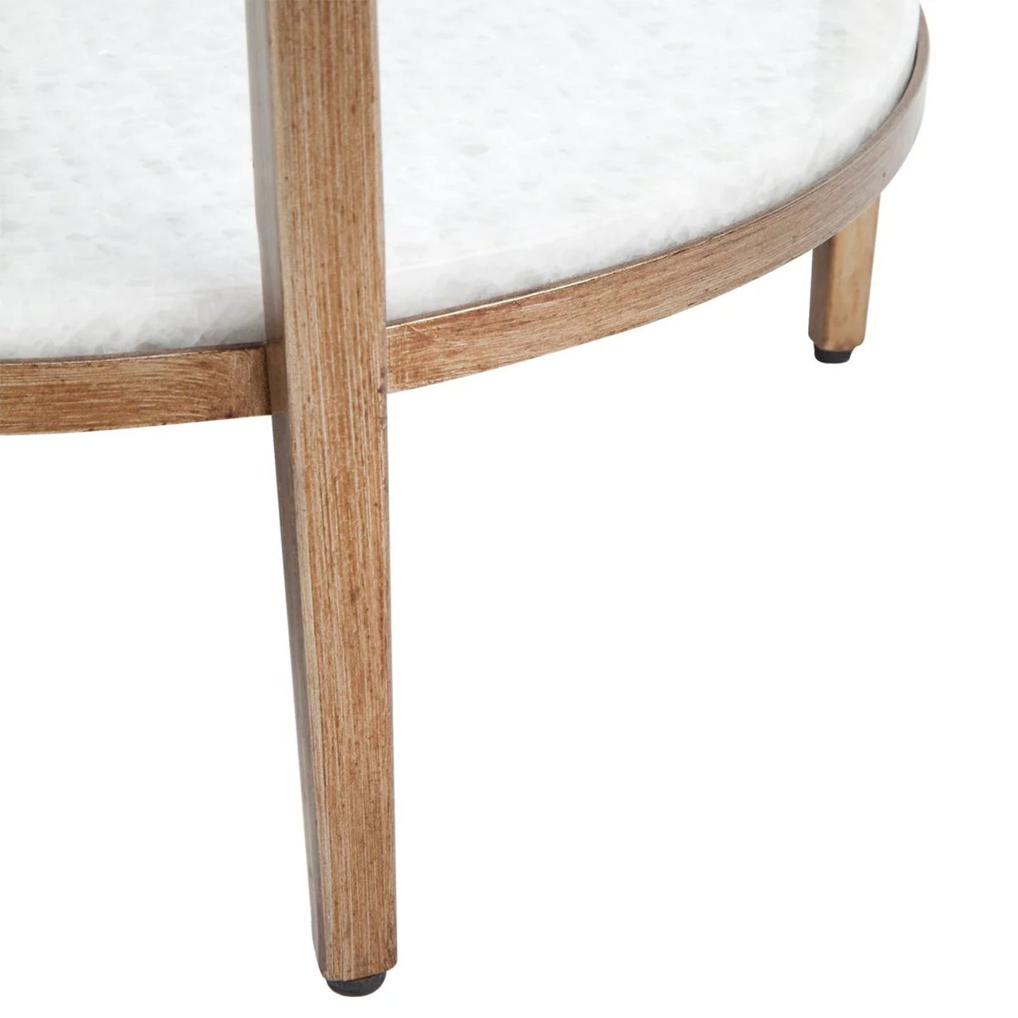 Chloe Stone Side Table - Antique Gold Side Table Cafe Lighting & Living