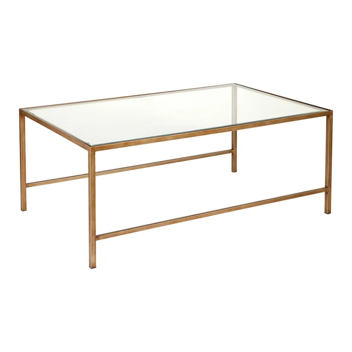 Cocktail Glass Nesting Coffee Table - Antique Gold Coffee Table Cafe Lighting & Living