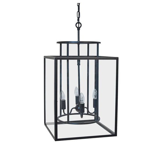 Concord Large Black Steel Pendant Light Pendant Light Cafe Lighting Black Large