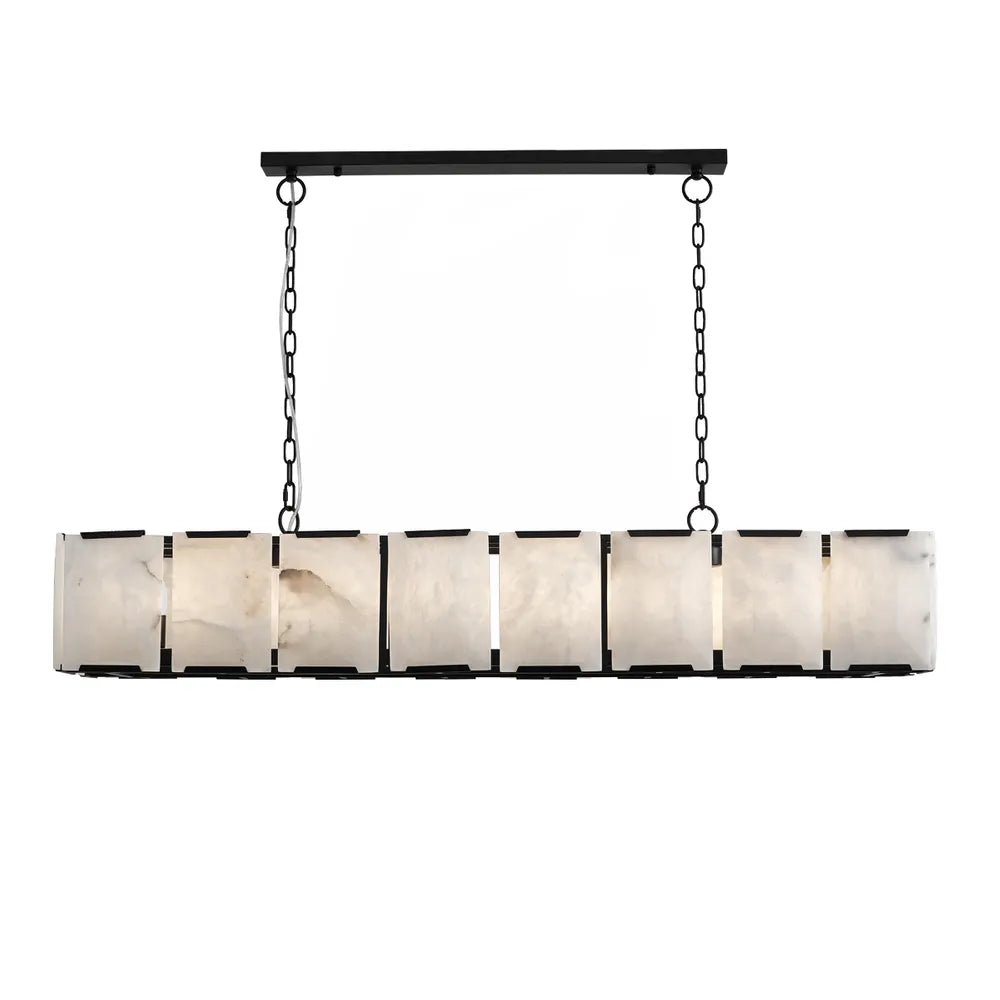 Florence Black Alabaster Pendant Light Pendant Light Cafe Lighting