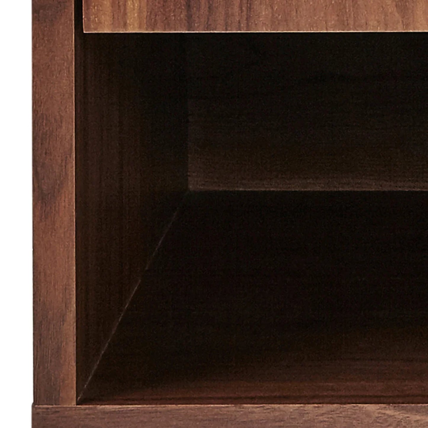 Gus Belmont Storage Bedside Table - Walnut Bedside Table M+Co Living