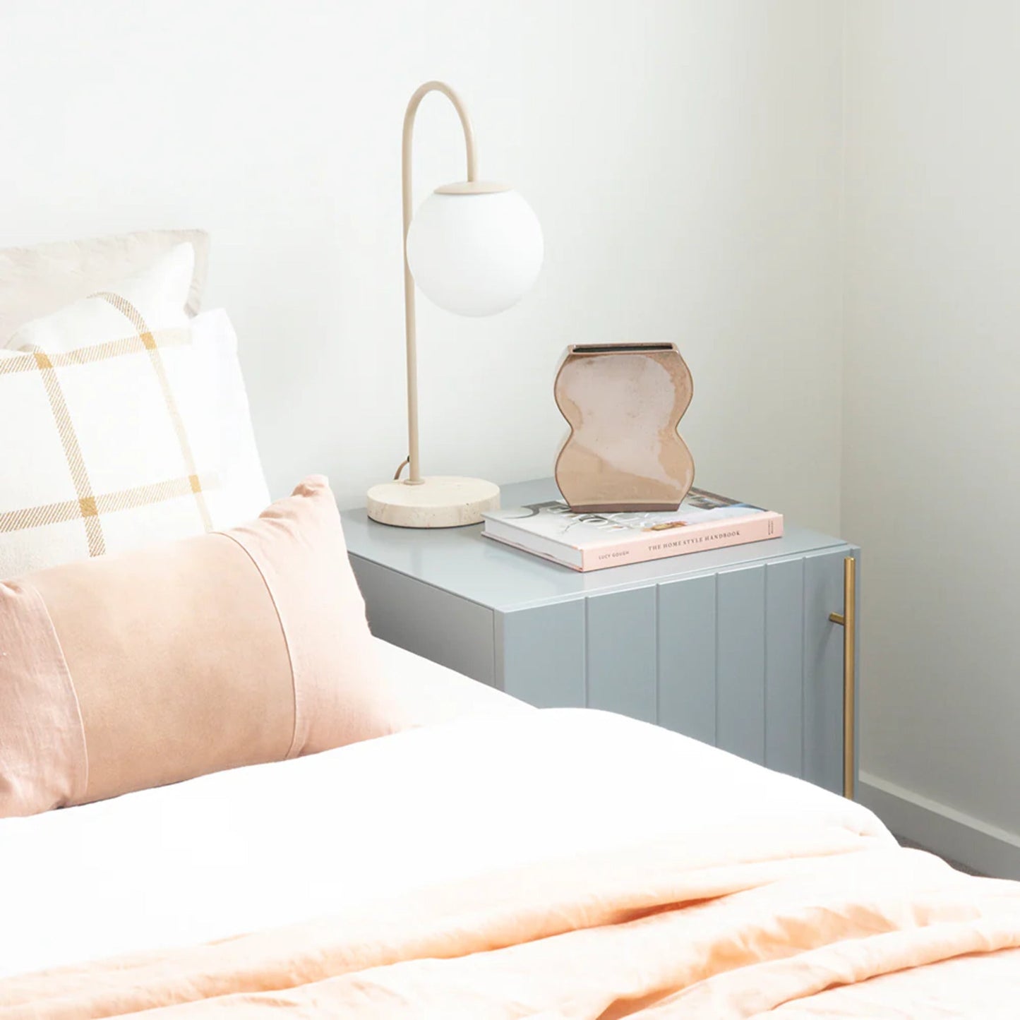Gus Elora Beadboard Cabinet Bedside Table - Dusk Bedside Table M+Co Living
