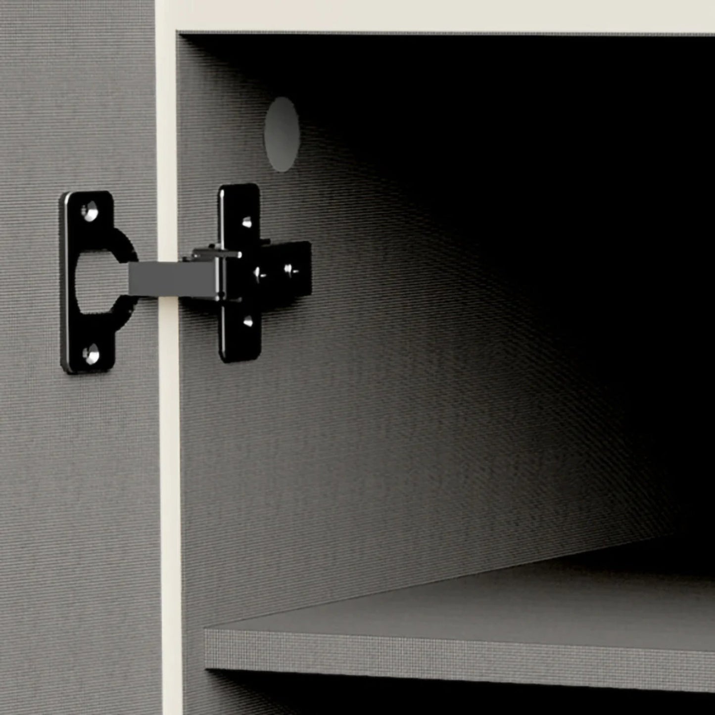 Gus Elora Beadboard Cabinet Bedside Table - Dusk Bedside Table M+Co Living