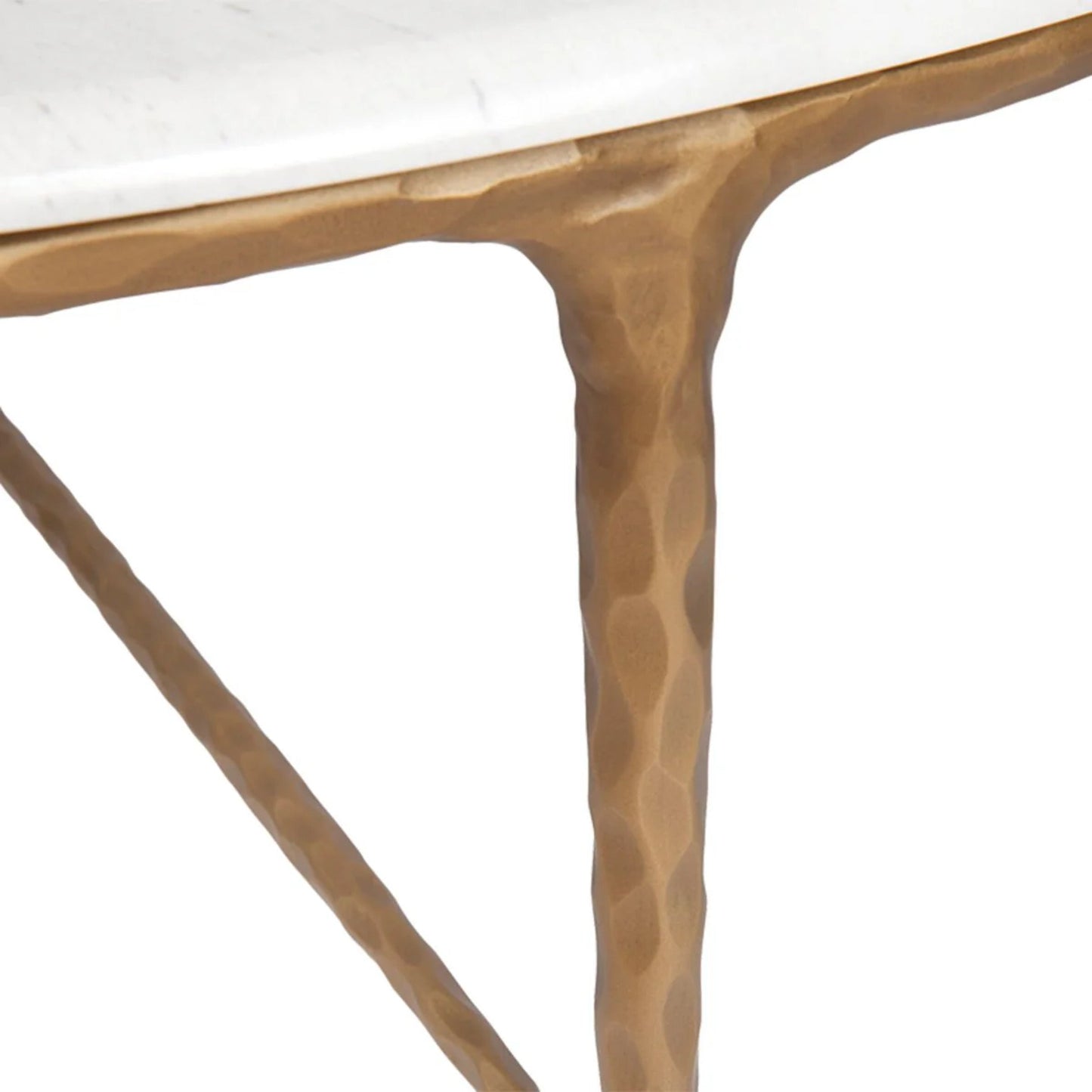 Heston Round Marble Coffee Table - Brass Coffee Table Cafe Lighting & Living