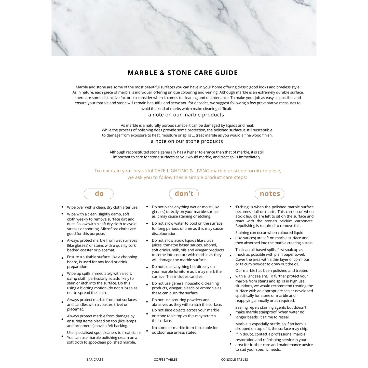 Heston Square Marble Side Table - Brass Side Table Cafe Lighting & Living