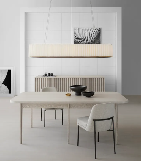 Ian K. Fowler Palati Large Antique Brass Linear Chandelier Pendant Light Bloomingdales Lighting