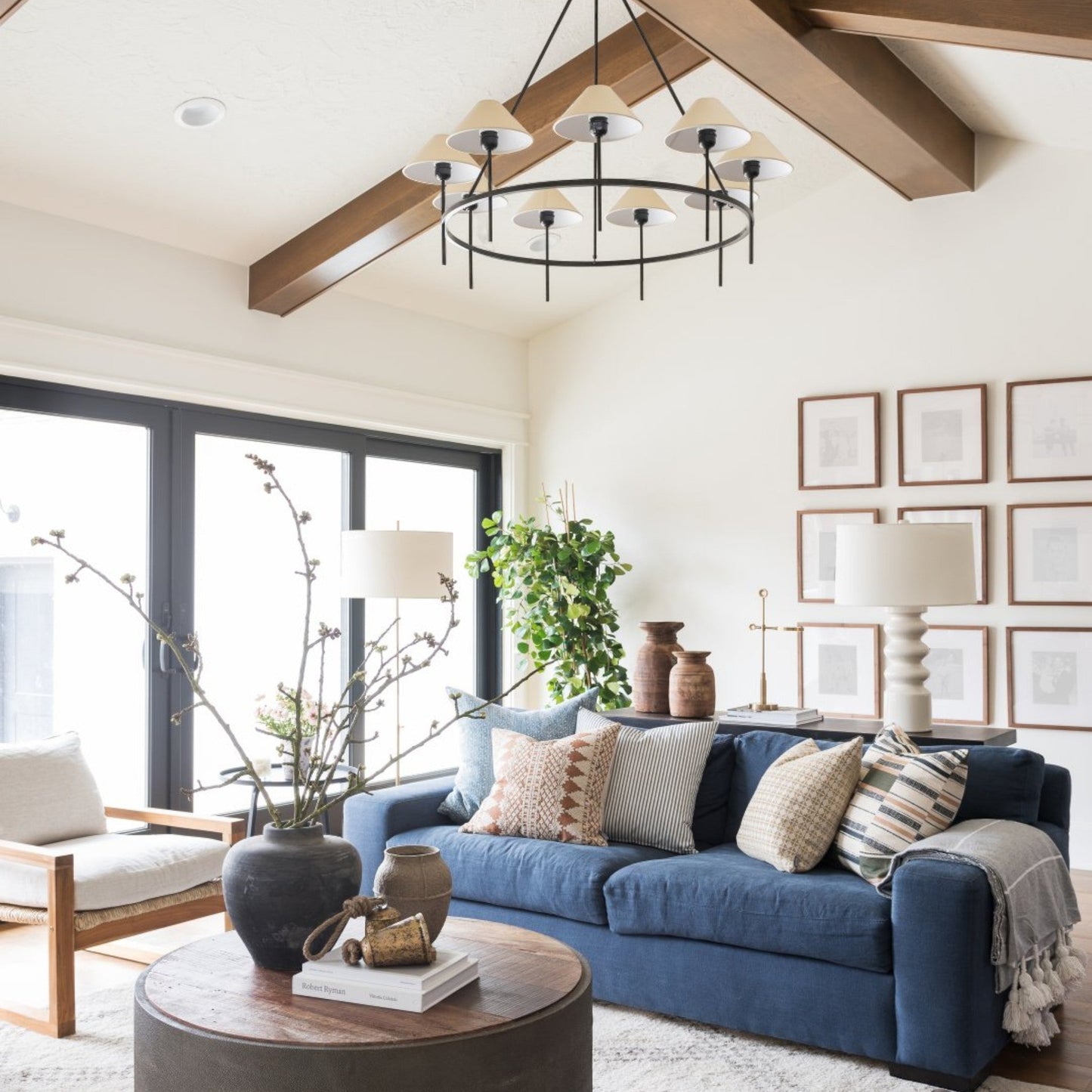 J. Randall Powers Hackney Large Chandelier - Bronze Pendant Light Bloomingdales Lighting