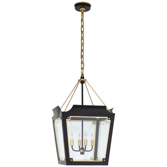 Julie Neill Caddo Medium Gild Lantern Pendant Light Pendant Light Bloomingdales Lighting Matte Black