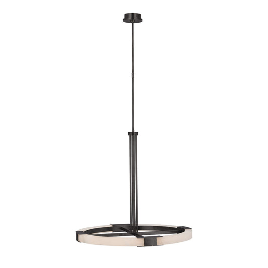 Kelly Wearstler Covet Alabaster Large Ring Chandelier Pendant Light Bloomingdales Lighting Bronze