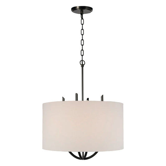 Leah Martin Sarai Bronze Linen Pendant Light Pendant Light Bloomingdales Lighting