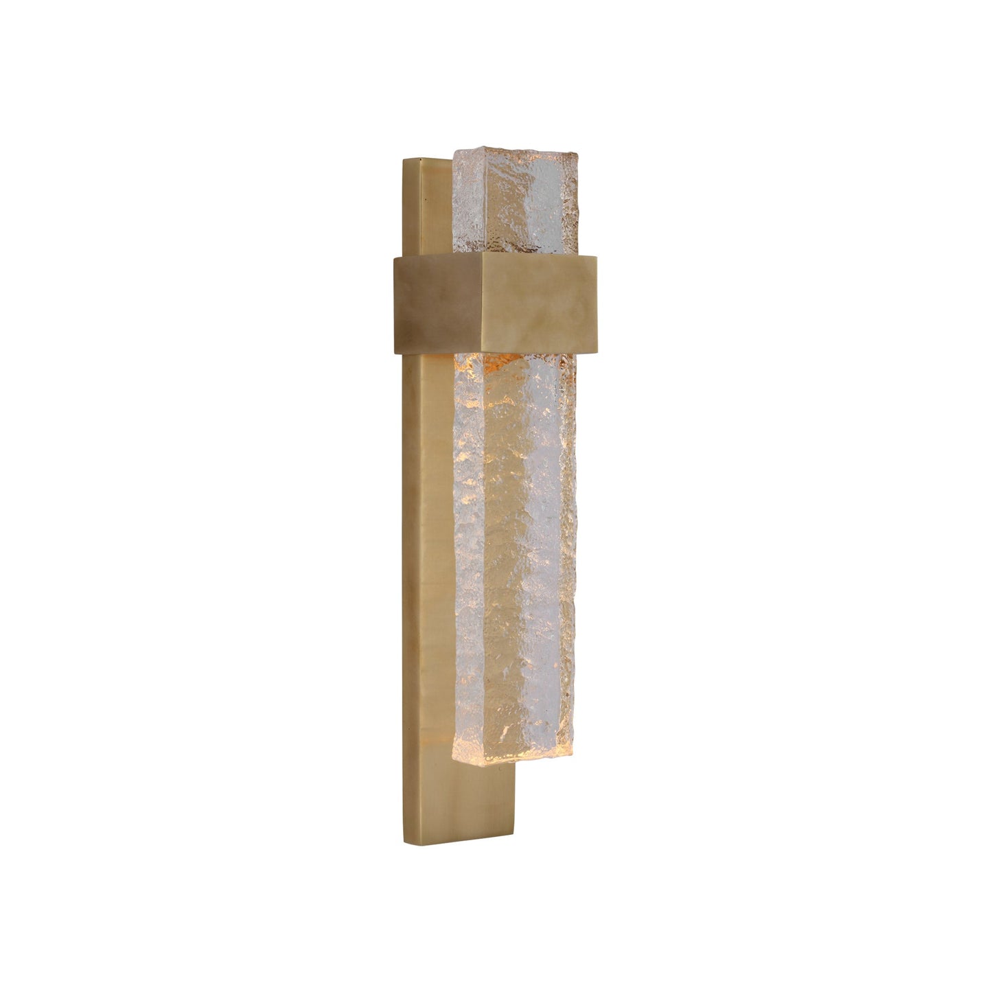 Marie Flanigan Brock Glass Medium Wall Sconce - Brass Wall Light Bloomingdales Lighting Brass
