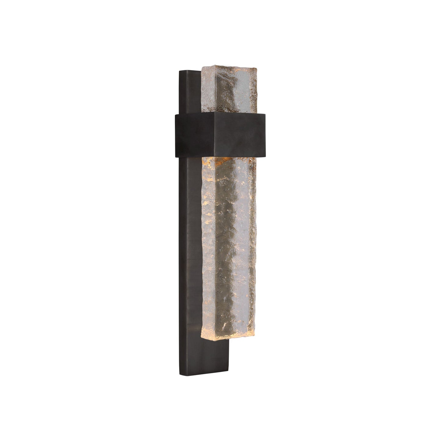 Marie Flanigan Brock Glass Medium Wall Sconce - Brass Wall Light Bloomingdales Lighting Bronze