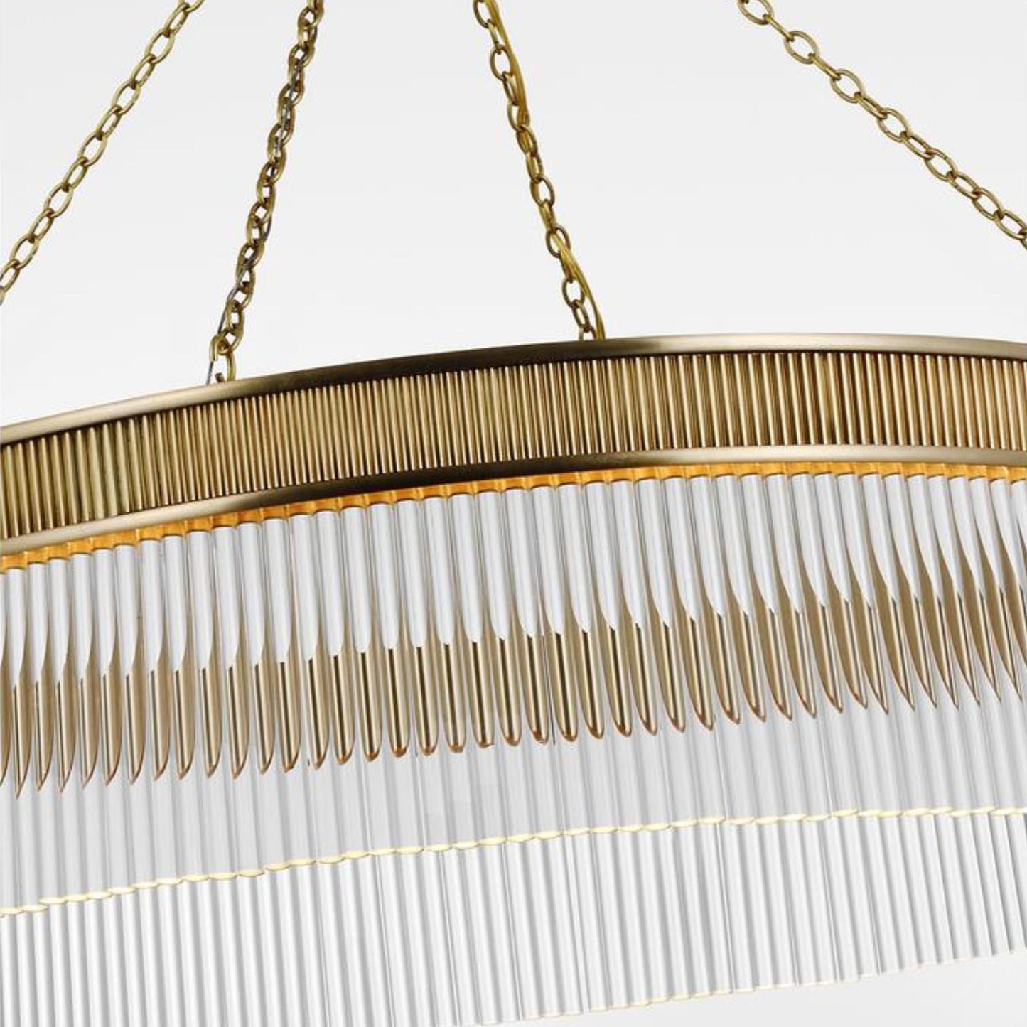 Marie Flanigan Menil Large Soft Brass Chandelier Pendant Light Bloomingdales Lighting