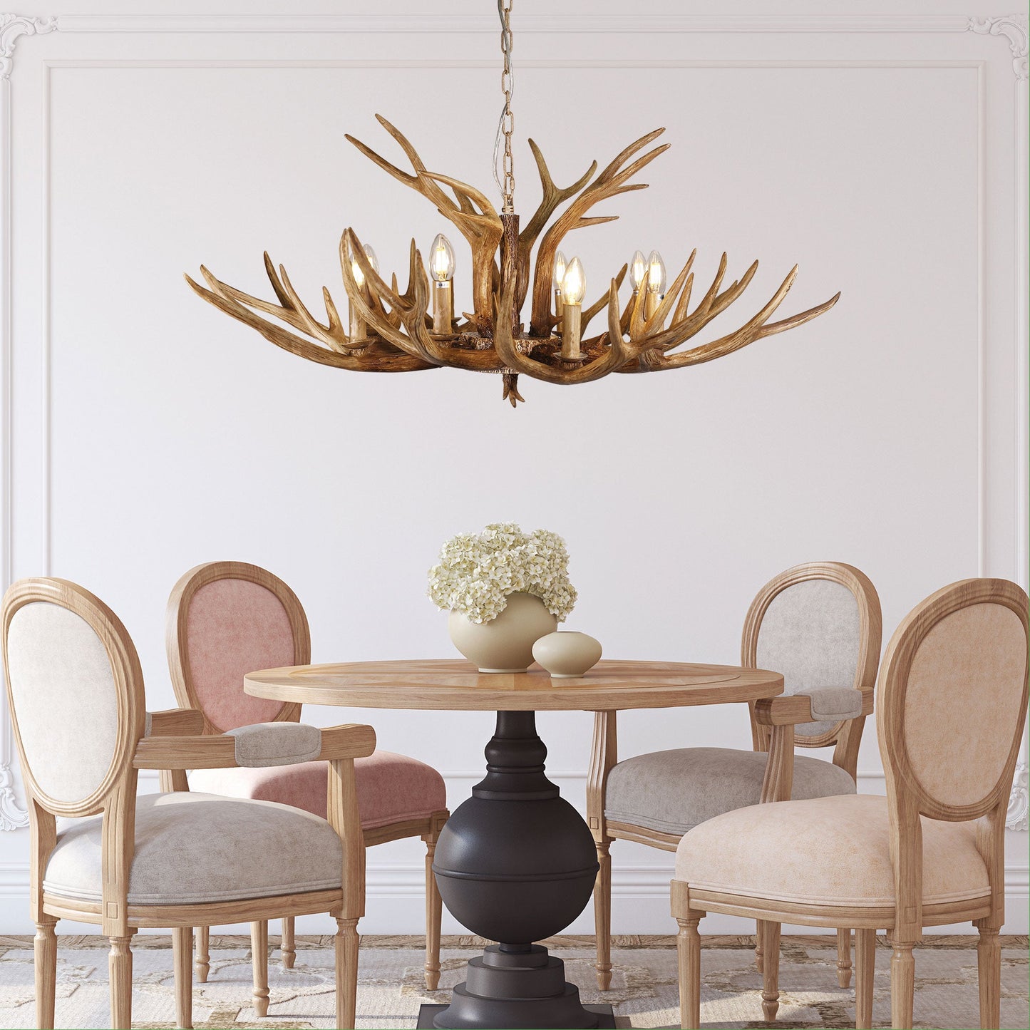 Oriel Hyort 6 Light Designer Pendant - KD Version Pendant Light Oriel Lighting 8 Light