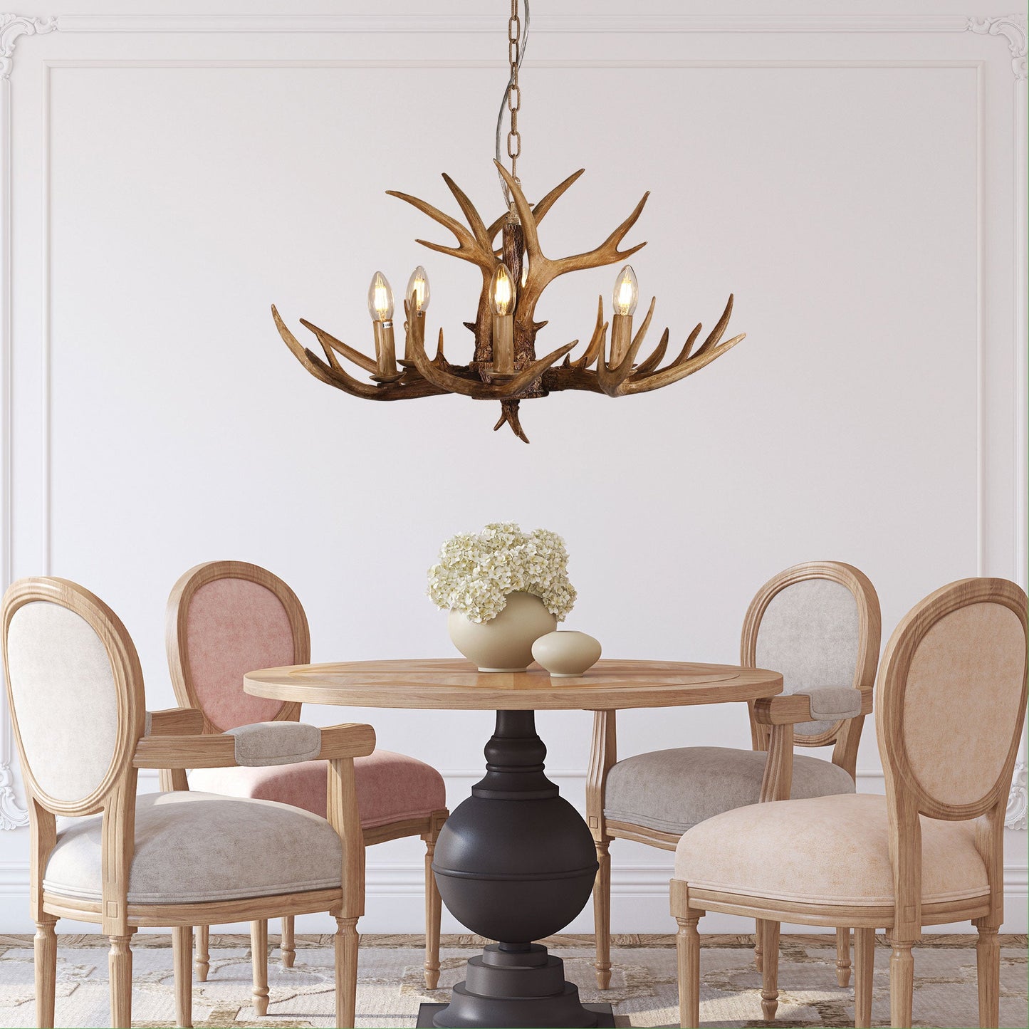 Oriel Hyort 8 Light Designer Pendant - KD Version Pendant Light Oriel Lighting 6 Light