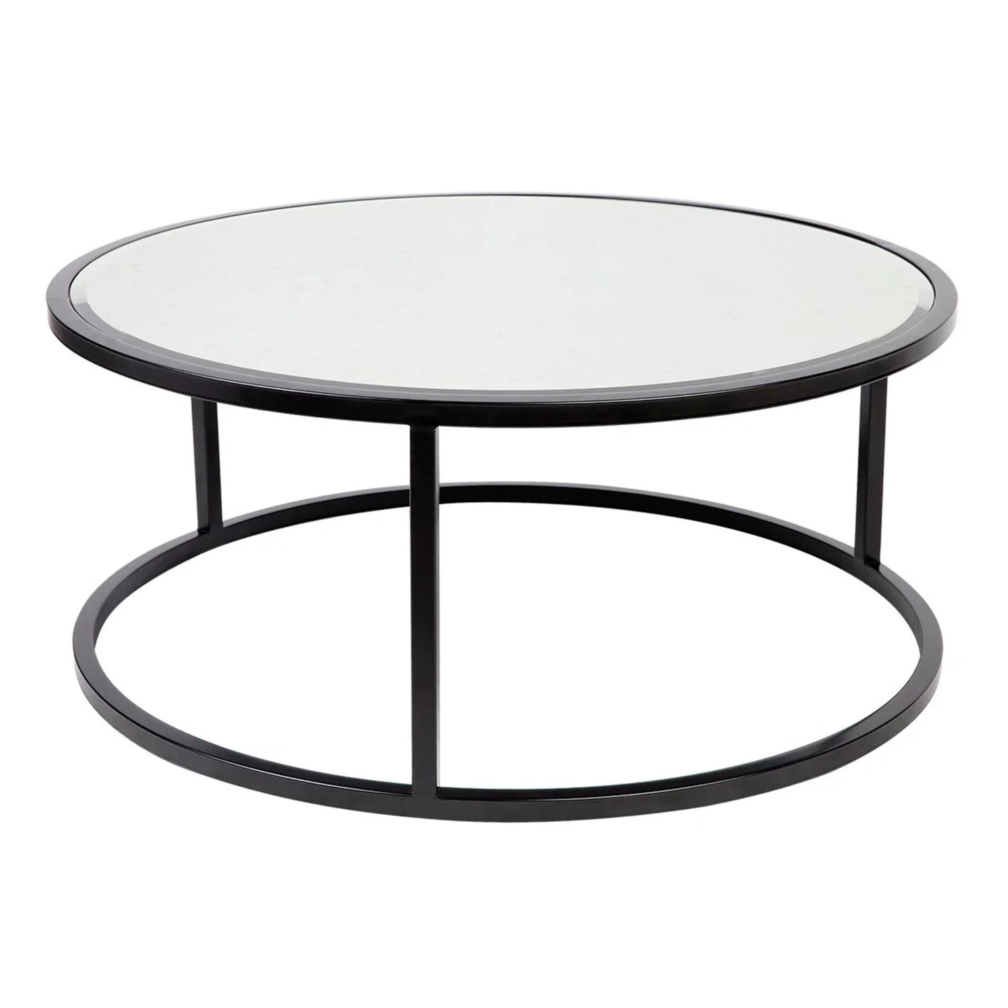 Serene Nesting Coffee Tables - Black Coffee Table Cafe Lighting & Living