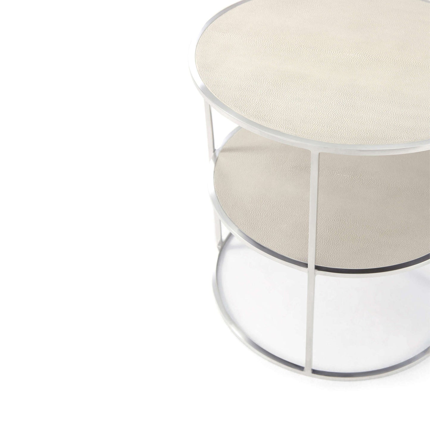 TA Studio Tripp Side Table - Overcast Shagreen Side Table Bloomingdales