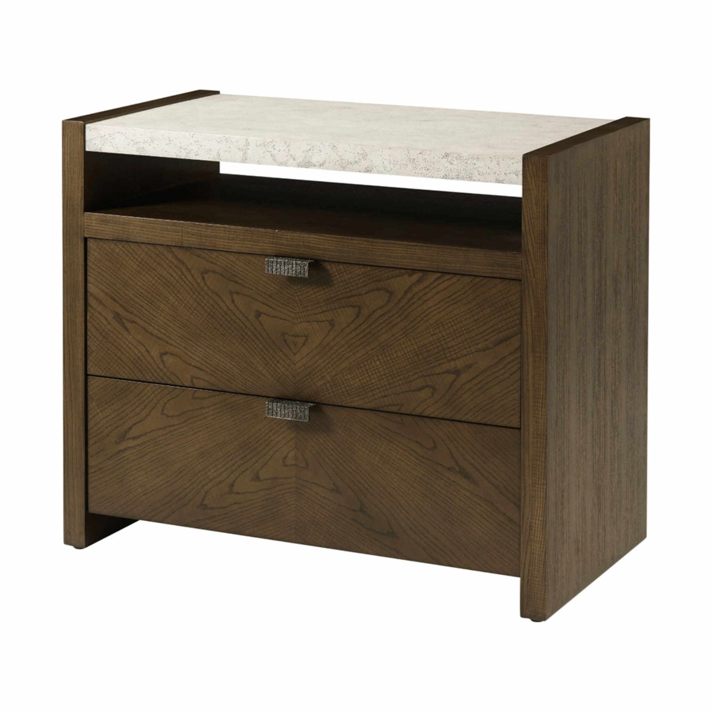 Theodore Alexander Catalina Single Drawer Nightstand - Earth Bedside Table Bloomingdales Earth Two Drawer