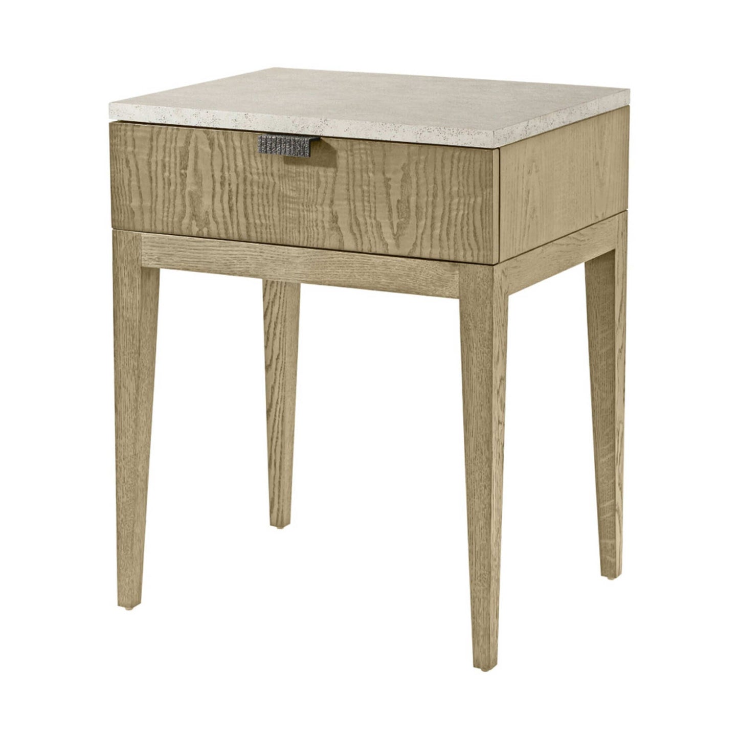 Theodore Alexander Catalina Three Drawer Nightstand - Earth Bedside Table Bloomingdales Dune One Drawer