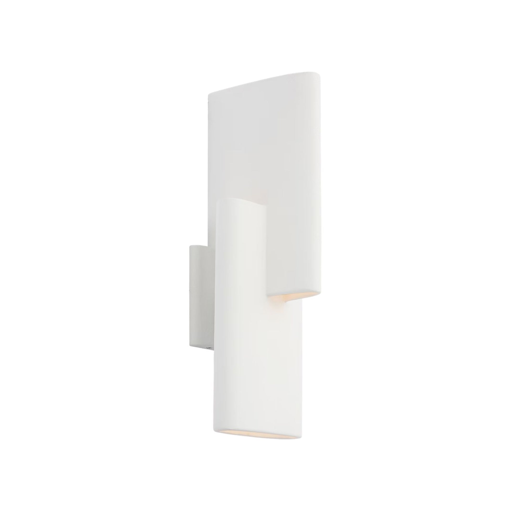 Kelly Wearstler Lotura 16" Intersecting Wall Sconce - Museum White Wall Light Bloomingdales Lighting