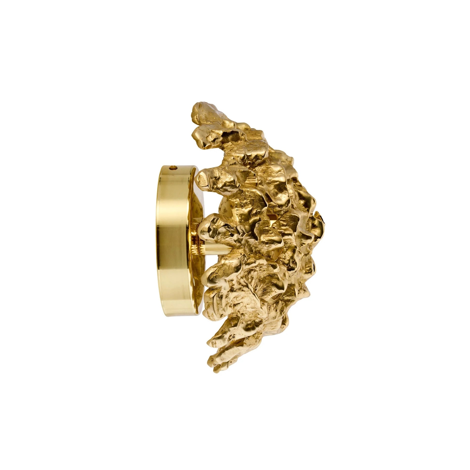 Esperia Meteorite Wall Light - Polished Brass Wall Light Bloomingdales Lighting