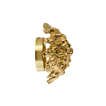 Esperia Meteorite Wall Light - Polished Brass Wall Light Bloomingdales Lighting