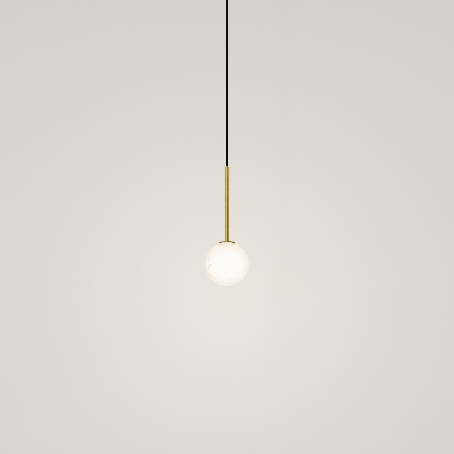 Orb Single Glass Pendant Light Pendant Light ILANEL Fizzy 20 cm