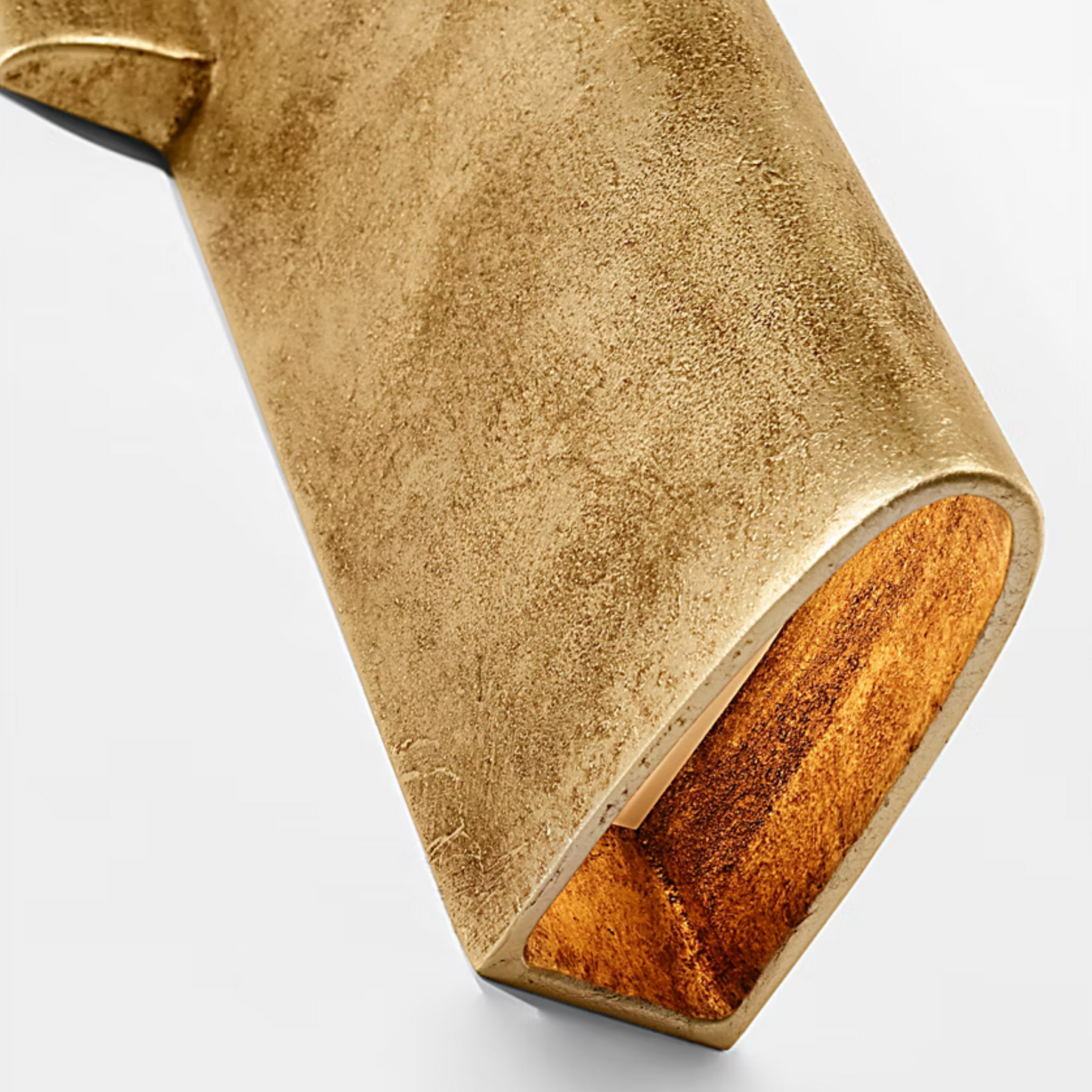 Kelly Wearstler Lotura 21" Cast Metal Wall Sconce - Museum Gild Wall Light Bloomingdales Lighting
