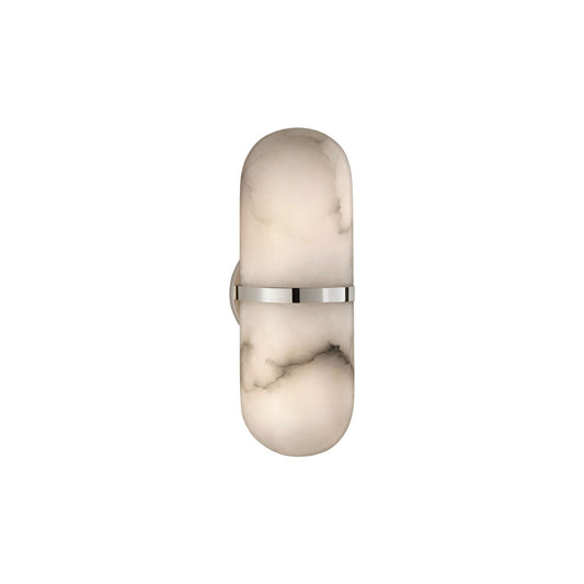 Kelly Wearstler Melange Alabaster Pill Form Wall Sconce - Polished Nickel Wall Light Bloomingdales Lighting