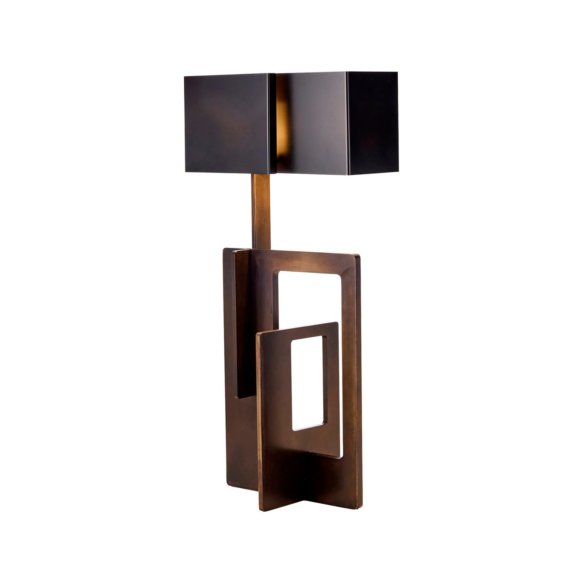 Esperia Sculptural Kit Table Lamp - Waxed Iron Table Lamp Bloomingdales Lighting