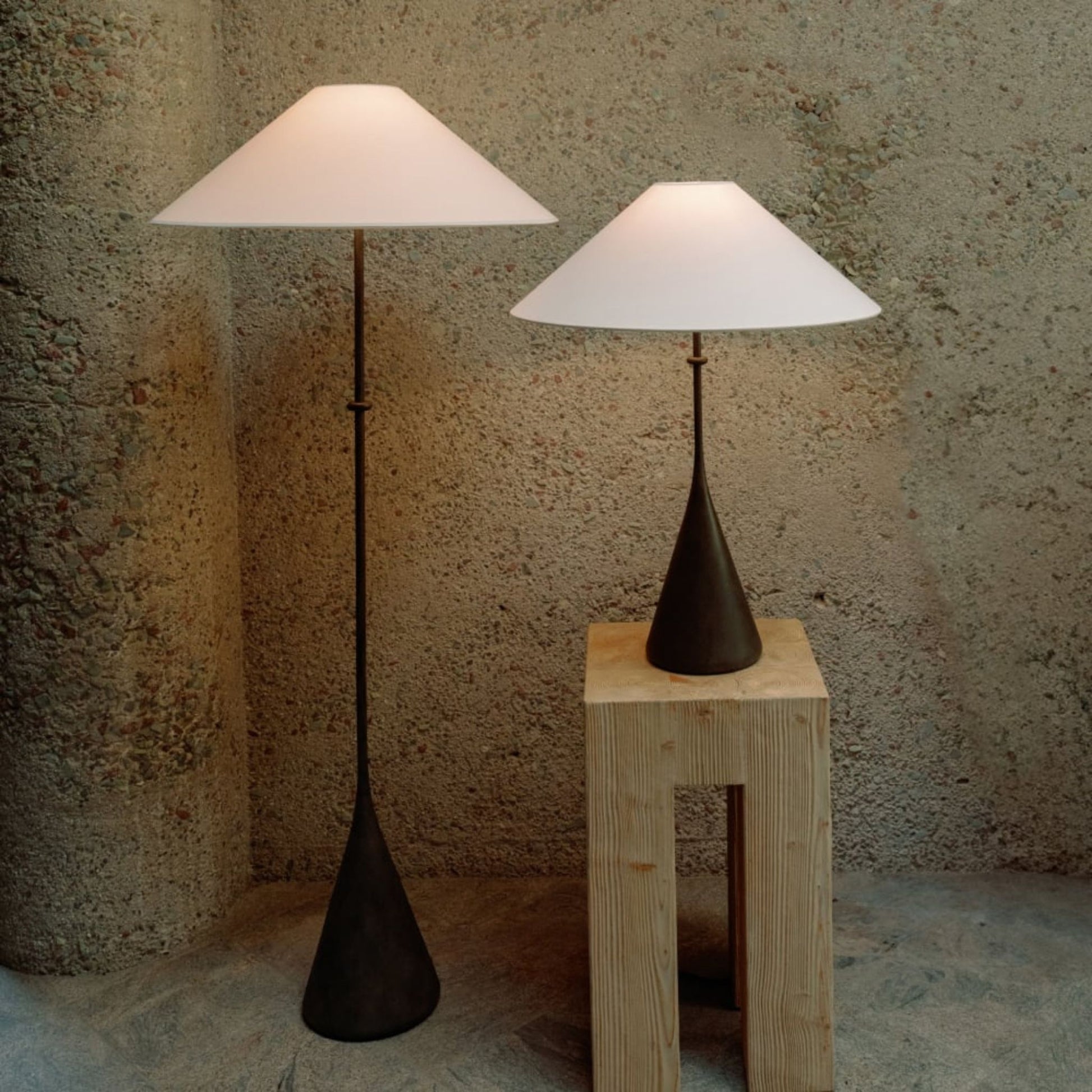 Kelly Wearstler Zealous 62" Floor Lamp - Garden Bronze Floor Lamp Bloomingdales Lighting