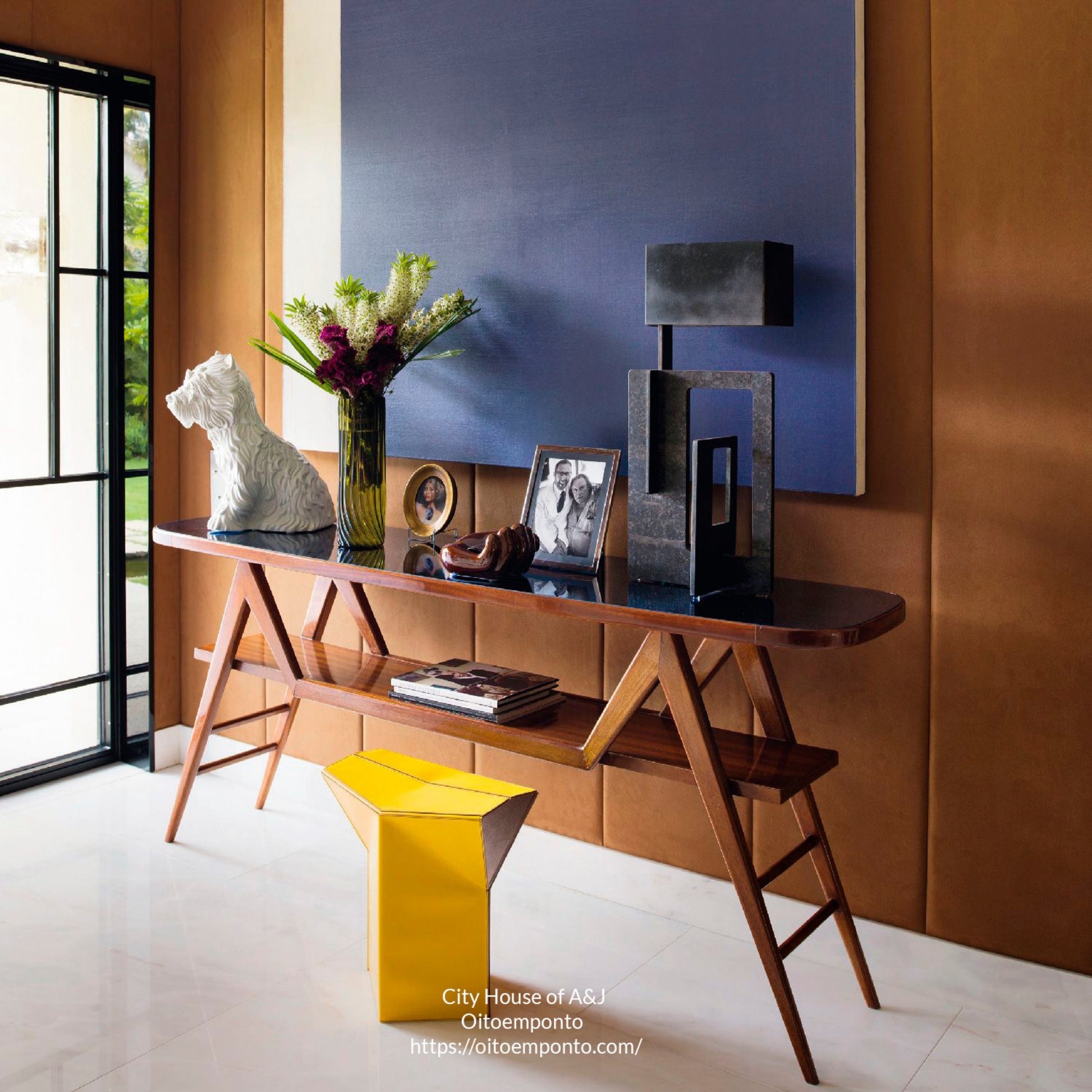 Esperia Sculptural Kit Table Lamp - Waxed Iron Table Lamp Bloomingdales Lighting