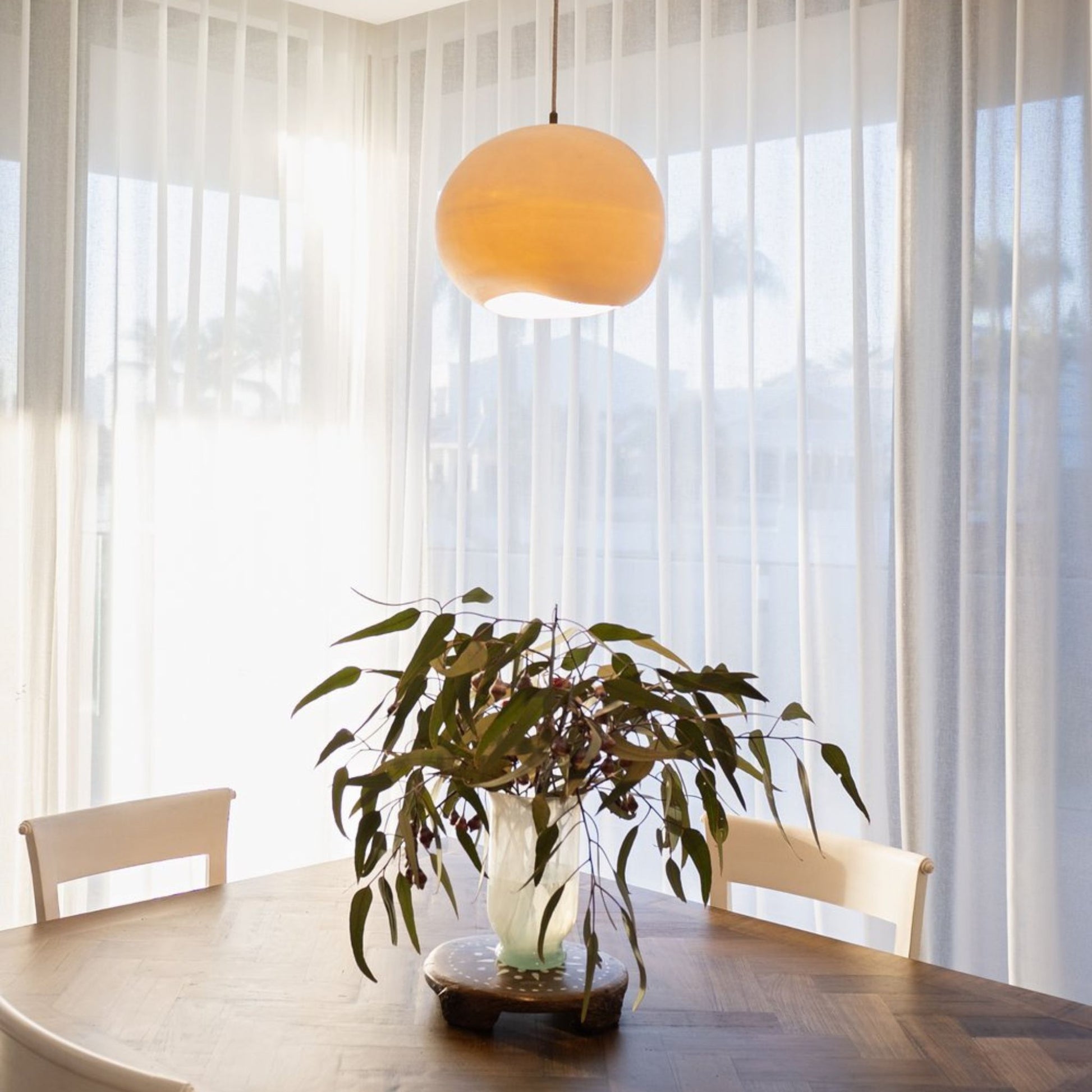 Orb Large Ceramic Pendant Light Pendant Light Studio Enti