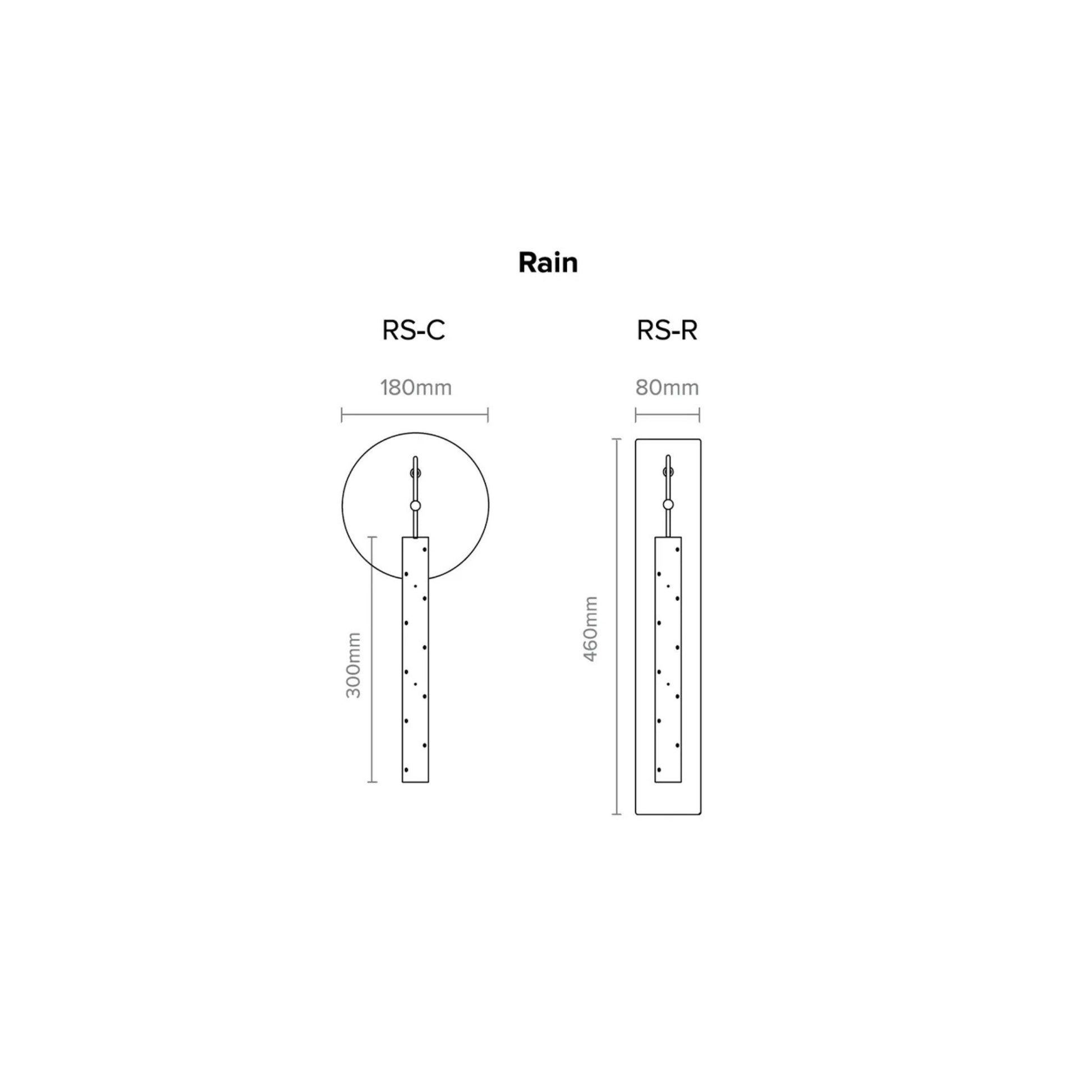 Rain Drop Wall Light Wall Light ILANEL